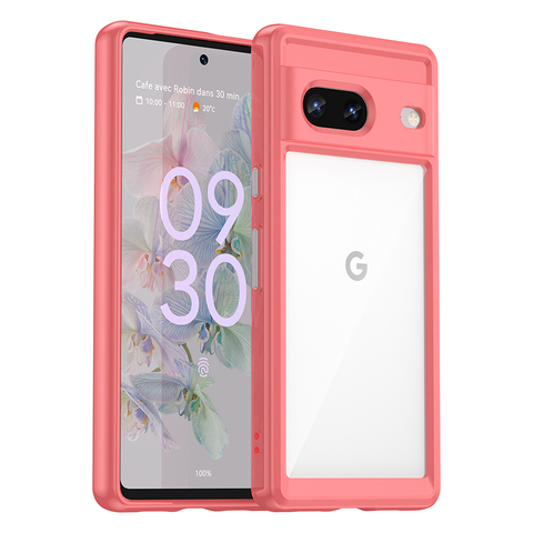TPU Soft Acrylic 7, 7 Pro Google Pixel Phone Case