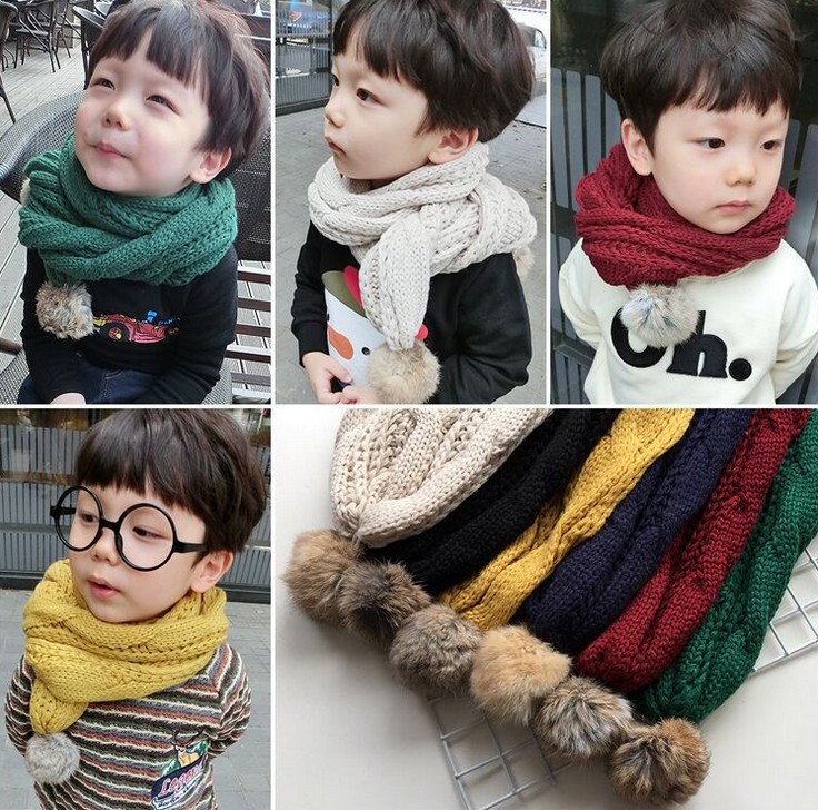 新款韓版潮兒童圍巾 