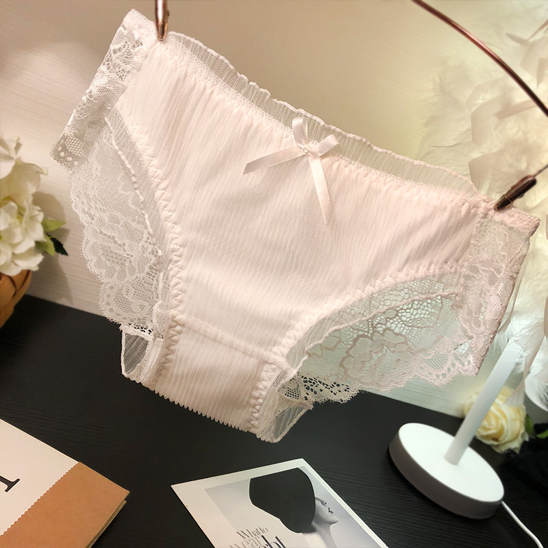 japonais culotte en dentelle femme un sens de la jeune fille douce plis transparent du point de vue de la dentelle slip sous-vêtements en coton japonais culotte en dentelle femme un sens de la jeune fille douce plis transparent du point de vue de la dentelle slip sous-vêtements en coton