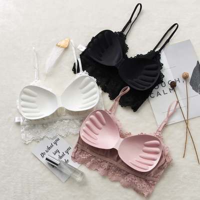 夏天蕾丝小吊带背心抹胸女性感无钢圈防走光打底内衣美背文胸裹胸-淘宝网