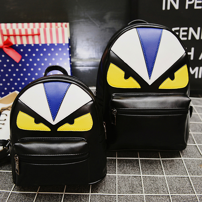 新款可愛怪獸韓版兒童包包 卡通雙肩包 男童小背包休閑旅行包 潮