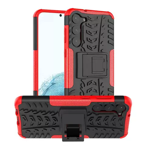 Tire Track Phone Cases Covers Tough Shockproof Rugged Kickstand Easy Grip Galaxy S23, Galaxy S23 Plus, Galaxy S23 Ultra,