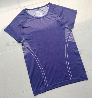 CL-NY-104 超好!外贸出口英国订单原单 女式健身服瑜伽服短
