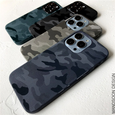 Canvas Fabric 15, 14, 13 iPhone Case