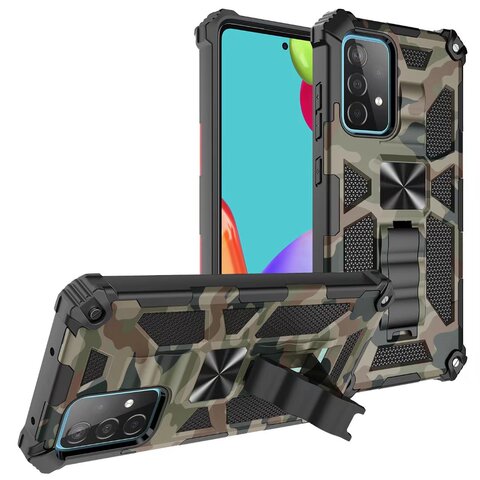 Camouflage Kickstand Folding Stand A13 5G, A23 5G, A33 5G, A53 5G, A73 5G Samsung Phone Case