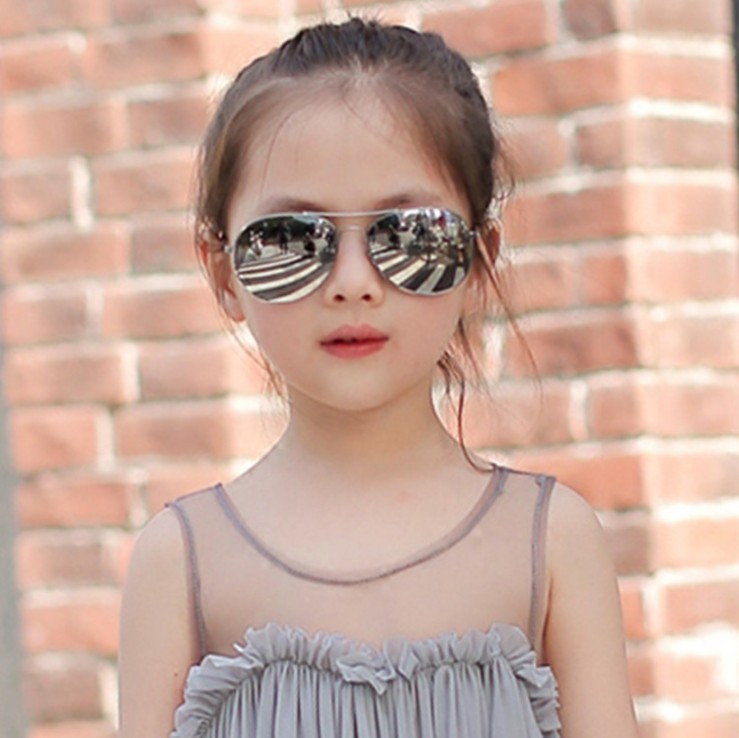 2017新款兒童太陽鏡輕版個性男童女童墨鏡寶寶眼鏡2-12歲潮蛤蟆鏡