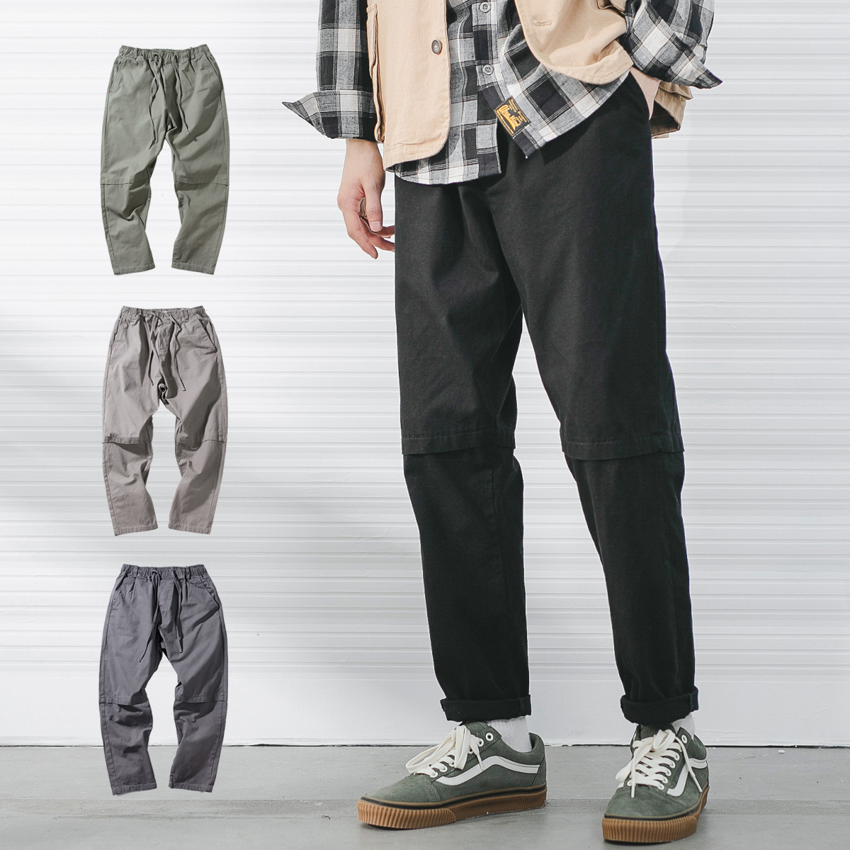 gboy printemps casual pantalons hommes lâche la marque tide de la jambe droite pantalon cargo pantalon pour hommes version coréenne de la tendance de la japonais harlan pantalon gboy printemps casual pantalons hommes lâche la marque tide de la jambe droite pantalon cargo pantalon pour hommes version coréenne de la tendance de la japonais harlan pantalon