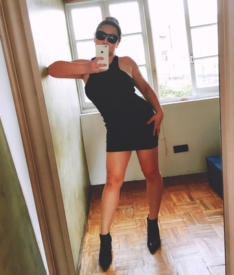 MISS BIGGIE 欧美大码显瘦修身罗马布无袖背心小黑裙连衣裙-淘宝网 MISS BIGGIE 欧美大码显瘦修身罗马布无袖背心小黑裙连衣裙-淘宝网