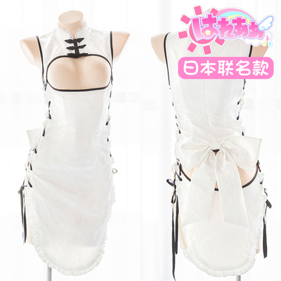 七了个三Xはれあめ联名款工口旗袍性感开胸情趣内衣暗纹连衣短裙-淘宝网 七了个三Xはれあめ联名款工口旗袍性感开胸情趣内衣暗纹连衣短裙-淘宝网