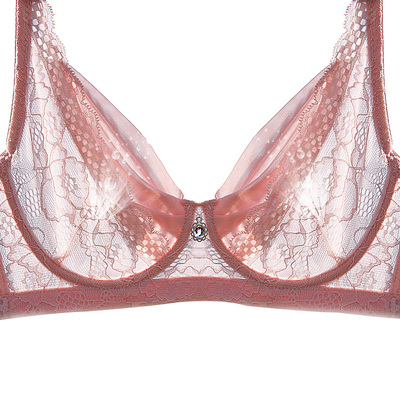 QQ30 通透蕾丝 舒适透气 春夏新款 性感聚拢女士单品-淘宝网