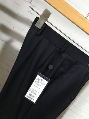 正品雅戈尔女士 藏青色西裤 宽松版职业工装YM10TF28803-