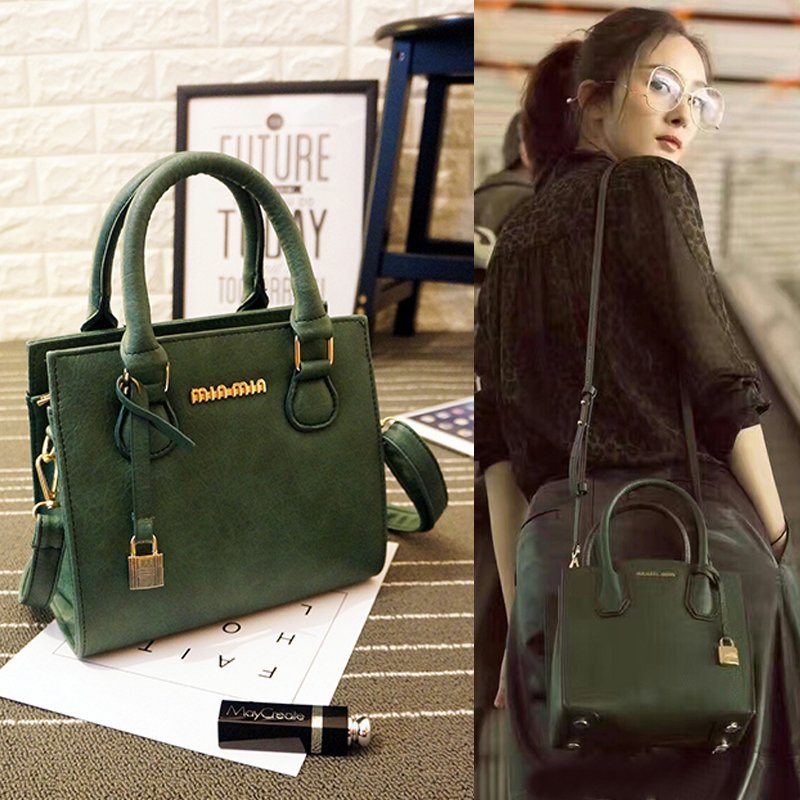 ladies bag star with the paragraph handbag female shoulder bag personalized fashion messenger bag 2016 new korean female bag