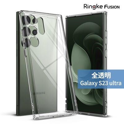 Ringke Fusion New Tough Shockproof Transparent Clear S23, S23 Plus, S23 Ultra Samsung Phone Case