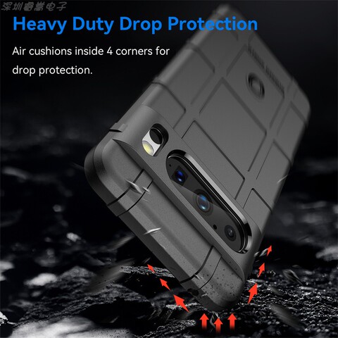 Black — Plaid Soft TPU 8, 8 Pro Google Pixel Phone Case
