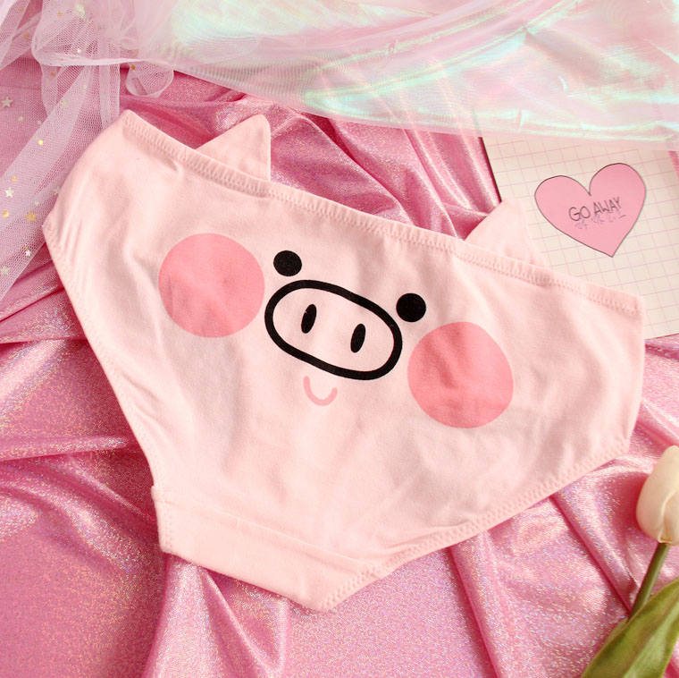 le deuxième élément de l'anime mignon poudre cochon d'oreille stéréo 100% coton entrejambe bas culotte xxl filles de fois gras le deuxième élément de l'anime mignon poudre cochon d'oreille stéréo 100% coton entrejambe bas culotte xxl filles de fois gras