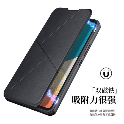 Dux Ducis Wallets Folio Flip Magnetic Synthetic Leather Card Holder Folding Stand Slim Fit A13 5G, A23 5G, A33 5G, A53 5G