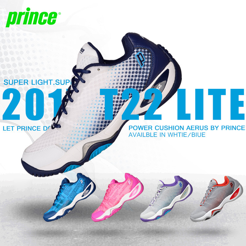 新品prince王子T22 Lite 男士女士網球鞋運動鞋耐磨夏季透氣正品