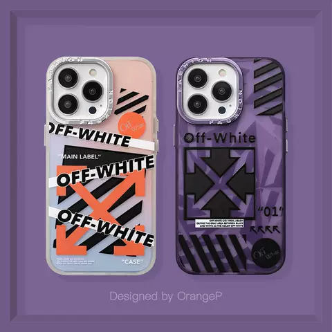 Trendy Fashionable New Phone Cases Covers OFF WHITE Streetwear iPhone 14, iPhone 13, iPhone 12