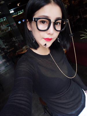 欧洲站2017秋冬新款修身微透视薄款针织长袖T恤女纯色韩版打底衫-淘宝网