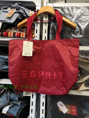 ESPRIT 专柜正品 036EA1O086 女士 休闲 经典 LOGO 单肩 手提背