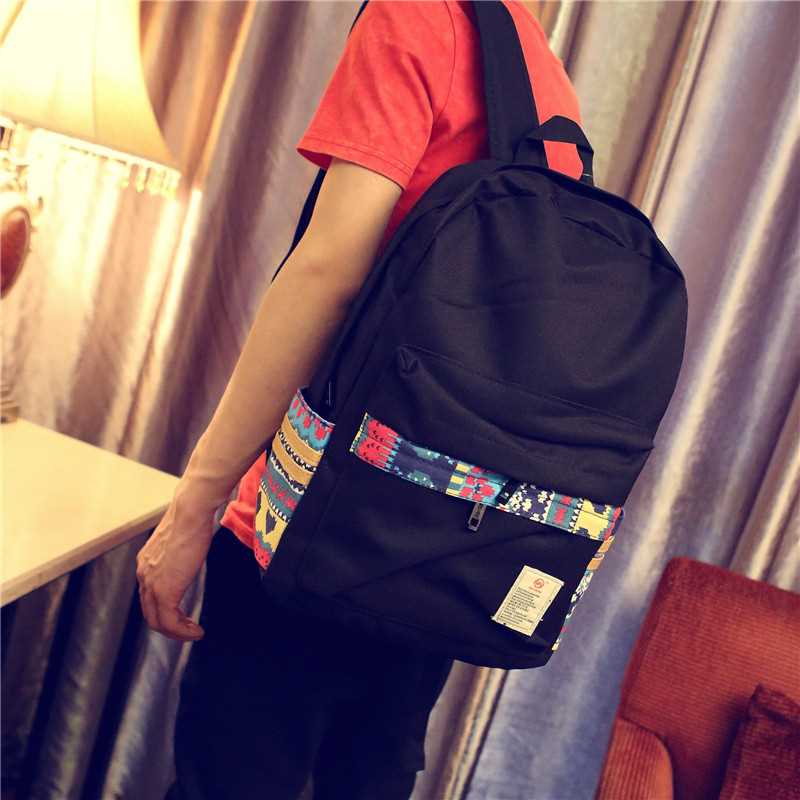 les garçons à l'épaule le sac version coréenne de l'école secondaire les élèves de l'école sac à la mode des adolescents en toile sac à dos de loisirs des étudiants pack les garçons à l'épaule le sac version coréenne de l'école secondaire les élèves de l'école sac à la mode des adolescents en toile sac à dos de loisirs des étudiants pack
