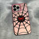 Spiderman Web Phone Cases Covers Electroplated Trendy Fashionable iPhone 15, iPhone 14, iPhone 13, iPhone 12, iPhone 11