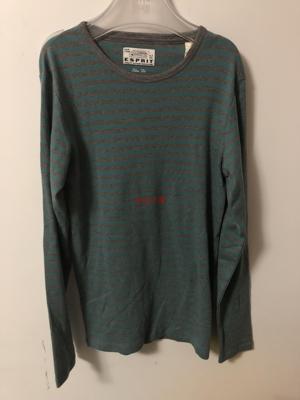 正品 Esprit 男装休闲纯棉T恤 076EE2K038 259原单