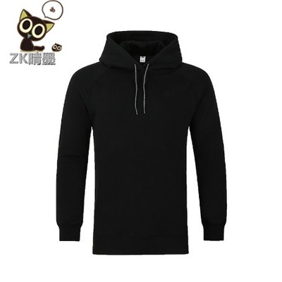 【ZK晴墨】ASICS 针织连帽套头衫 棉质纯色 休闲运动卫衣