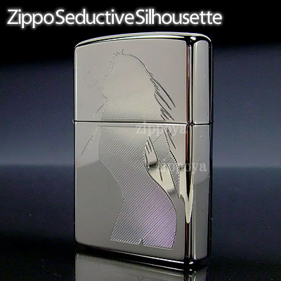 17年老店【小猪】zippo〓正品 黑冰诱人身影 20762