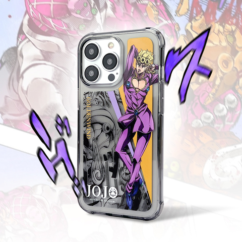 SMTM Tough Shockproof JOJO New Golden Wind Anime 15, 14, 13, 12 iPhone Case