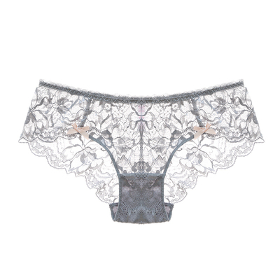 少女生性感蕾丝内裤透视甜美低腰三角裤诱惑棉质底裆美臀底裤-淘宝网