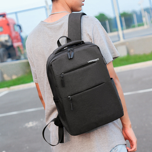 双肩包男士旅行包休闲高中初中学生书包青年大容量电脑包时尚潮流