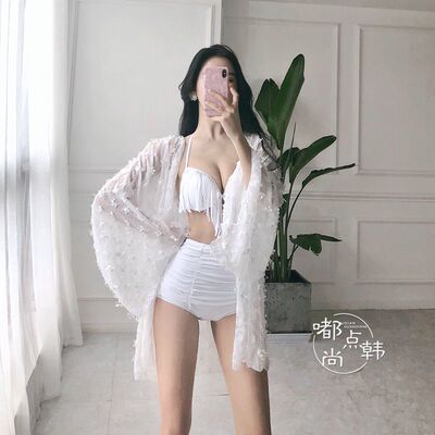 韩国ins高腰露背复古比基尼泳衣 女 小胸聚拢钢托 罩衫温泉游泳装-淘宝网 韩国ins高腰露背复古比基尼泳衣 女 小胸聚拢钢托 罩衫温泉游泳装-淘宝网