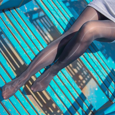 油亮超薄情趣丝袜8D油光连裤袜美腿袜一线免脱透网红嫩模夜色行ol-淘宝网