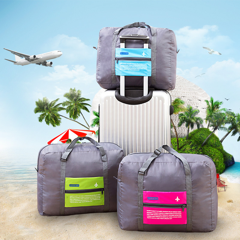 大容量轻便旅行袋手提拉杆箱行李包出差旅行手拎便携男女打包袋子