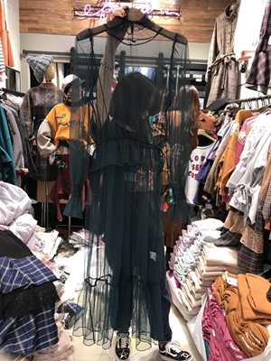 直播 东大门女装代购 2018韩国进口早春新款甜美时尚透明蕾丝裙-淘宝网
