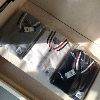 101702 男款18新款样板衣出口美国休闲百搭厚上衣棒球衫