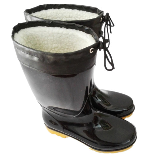 雨鞋 秋鼕加絨 男中筒 保暖雨鞋加棉 可拆卸水鞋雨靴防滑膠鞋雪地