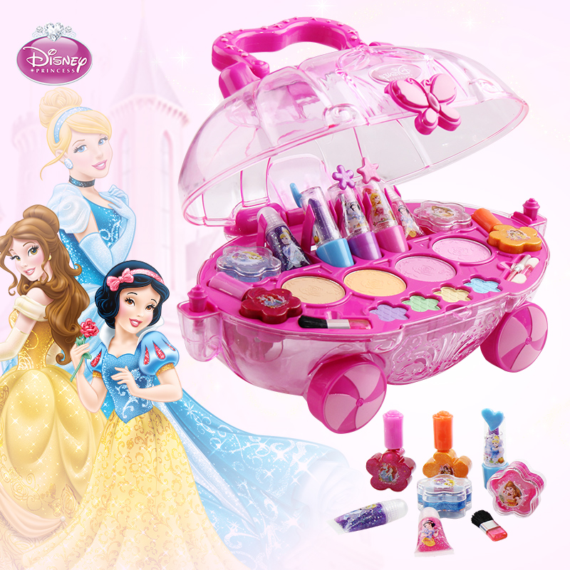 小孩化妝品迪士尼9女孩彩妝盒4-12歲8兒童玩具6女童生日7女生禮物