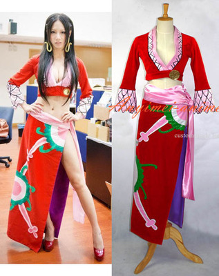 海贼王 女帝蛇姬 波雅汉库克 原版cosplay服装定做非手办公仔G638-淘宝网