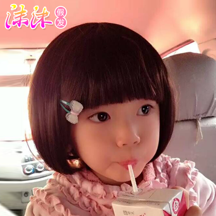 假發女兒童假發寶寶假發韓版女童發飾假發兒童頭飾韓國嬰兒假劉海