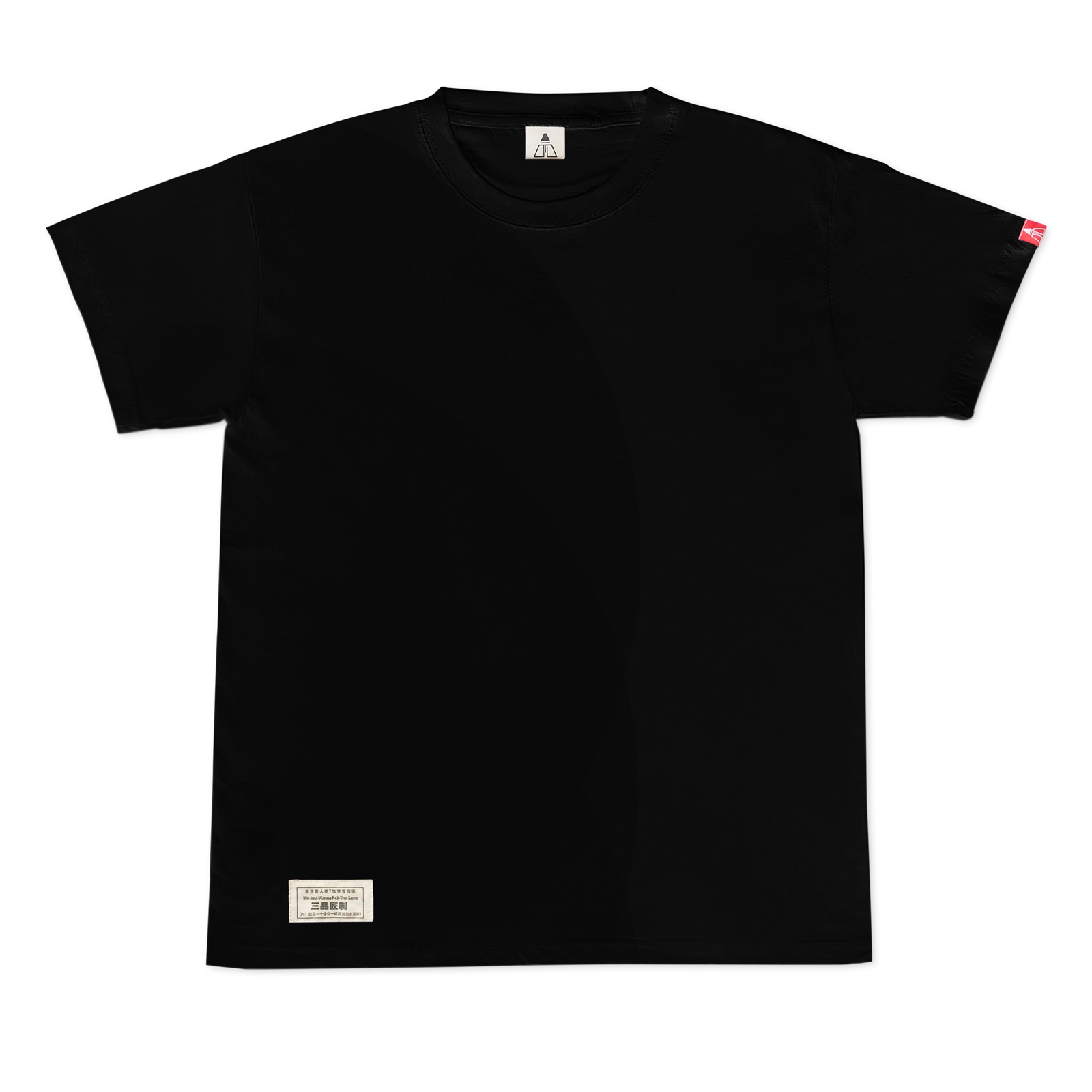 three quality heavy weight solid cotton t-shirt
