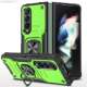 Galaxy Z Fold4 Phone Cases Covers Hybrid Tough Shockproof Metal Ring Finger Holder Kickstand Function