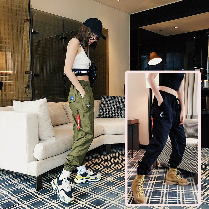 le printemps des vêtements de grandes mètres de graisse mm, pantalon femme occasionnel, pantalon de plus d'engrais pour augmenter de 200 livres de pantalon cargo femme lâche harajuku pantalon le printemps des vêtements de grandes mètres de graisse mm, pantalon femme occasionnel, pantalon de plus d'engrais pour augmenter de 200 livres de pantalon cargo femme lâche harajuku pantalon