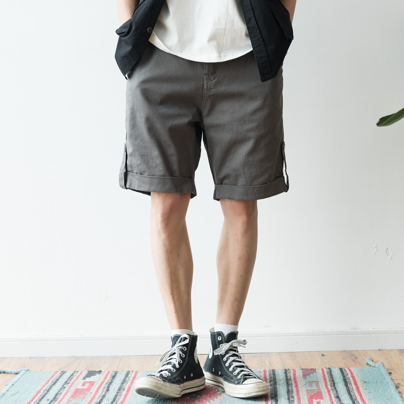 amis cho 2019 été vintage japonais de pliage de droite sauvage lâche froc cinq pantalons hommes marée youth shorts amis cho 2019 été vintage japonais de pliage de droite sauvage lâche froc cinq pantalons hommes marée youth shorts