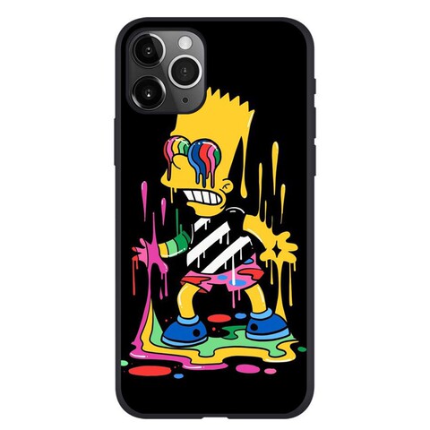 The Simpsons Illustration 14, 13, 12 iPhone Case