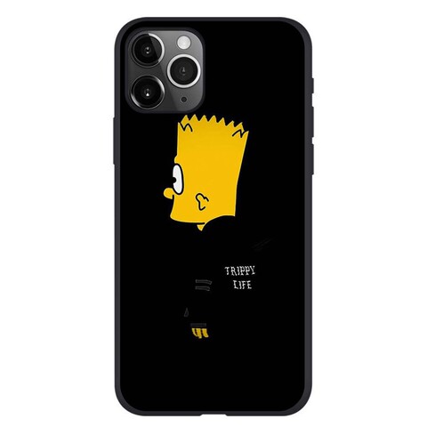 The Simpsons Illustration 14, 13, 12 iPhone Case