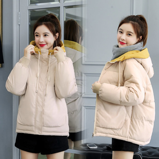 羽绒棉服女2019冬季新款韩版ins面包服短款棉袄宽松加厚棉衣外套