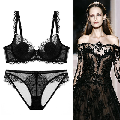 维多利亚内衣女超薄性感大胸显小聚拢的秘密蕾丝透明维秘文胸套装-淘宝网 维多利亚内衣女超薄性感大胸显小聚拢的秘密蕾丝透明维秘文胸套装-淘宝网