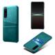 Sony Xperia 5 IV Phone Cases Covers Dual Card Holder Synthetic Leather